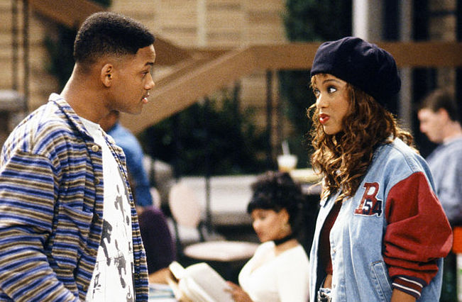 Will Smith And Tyra Banks Reenact Classic Scene From Fresh Prince Of Bel-Air