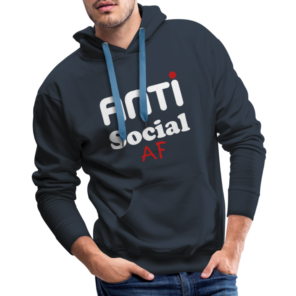 Anti Social Premium Unisex hoody - navy