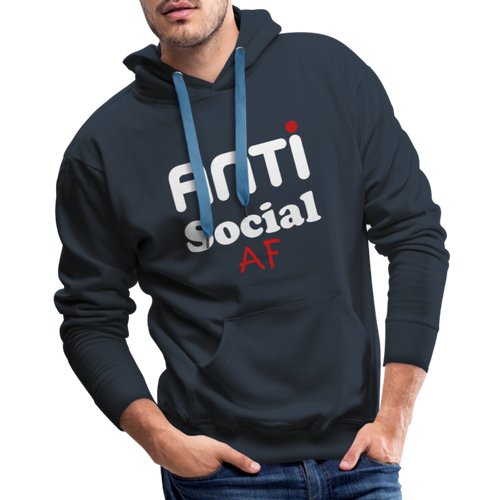 Anti Social Premium Unisex hoody - navy