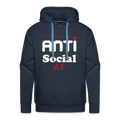 Anti Social Premium Unisex hoody - navy