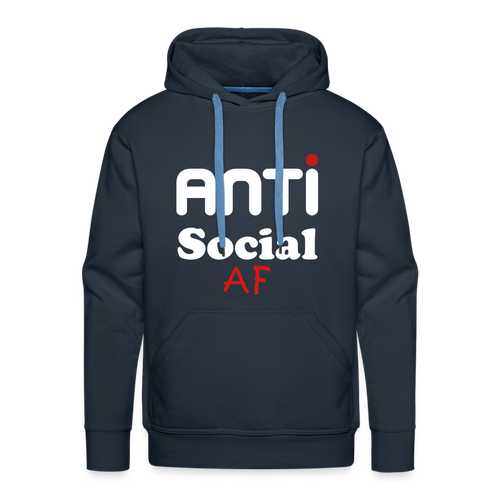 Anti Social Premium Unisex hoody - navy