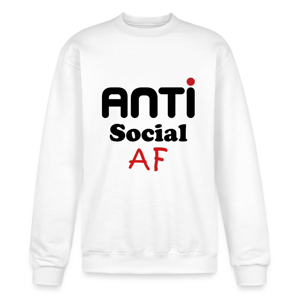 Antisocial Champion Crew Neck - white