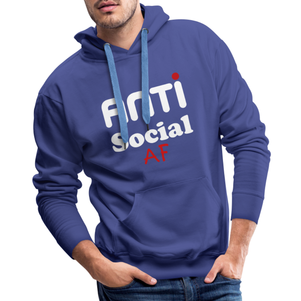 Anti Social Premium Unisex hoody - royal blue