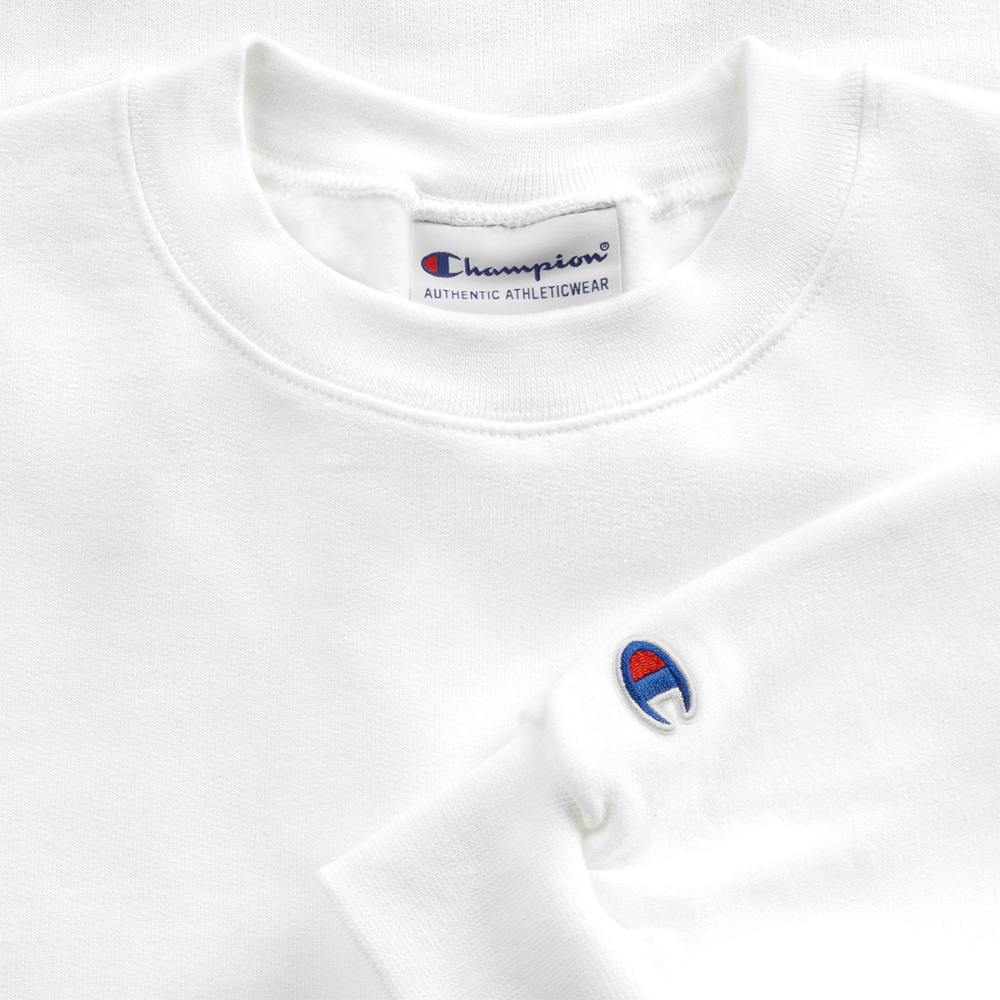 Antisocial Champion Crew Neck - white