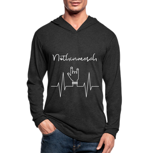 Good Vibes Nothinmerch Unisex Tri-Blend Hoodie Shirt - heather black
