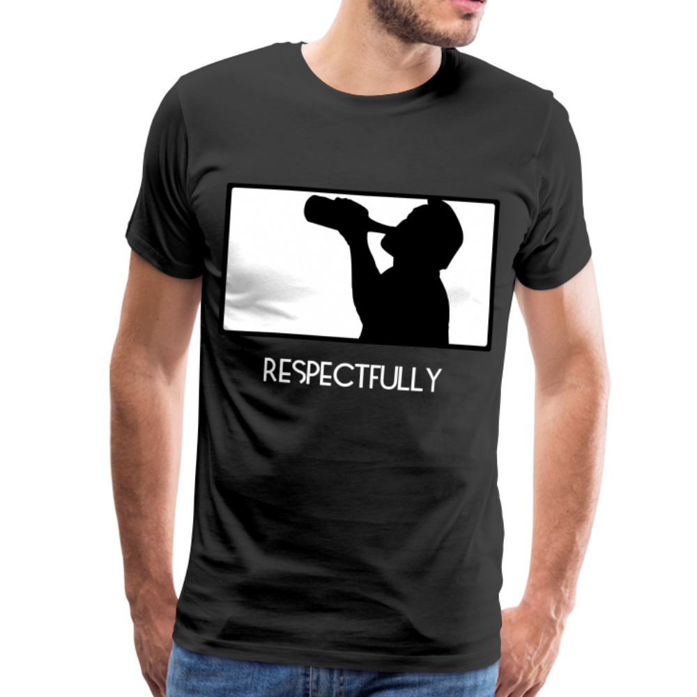 Nothinpodcast Respectfully graphic T - black
