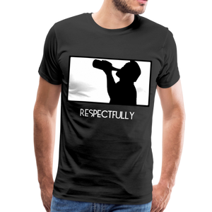 Nothinpodcast Respectfully graphic T - black