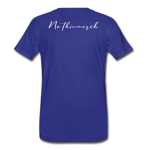 Nothinpodcast Respectfully graphic T - royal blue