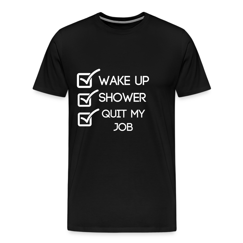 Quit My Job T-shirt - black
